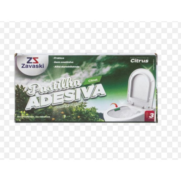 Pastilha Adesiva Sanitaria C/3 Unidades