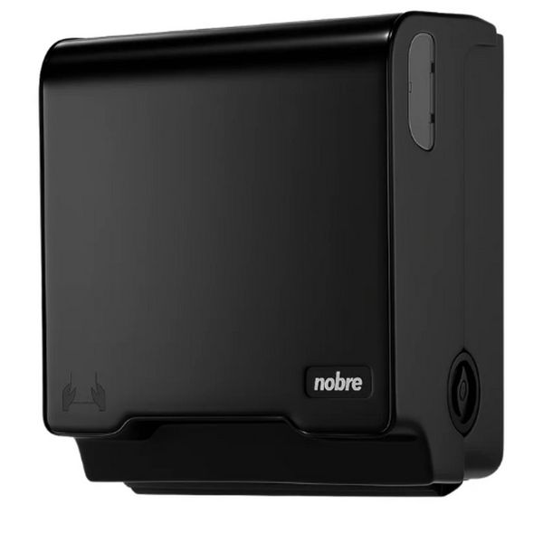 Dispenser Autocortante p/papel Toalha Bobina Mecanico Preto Brave